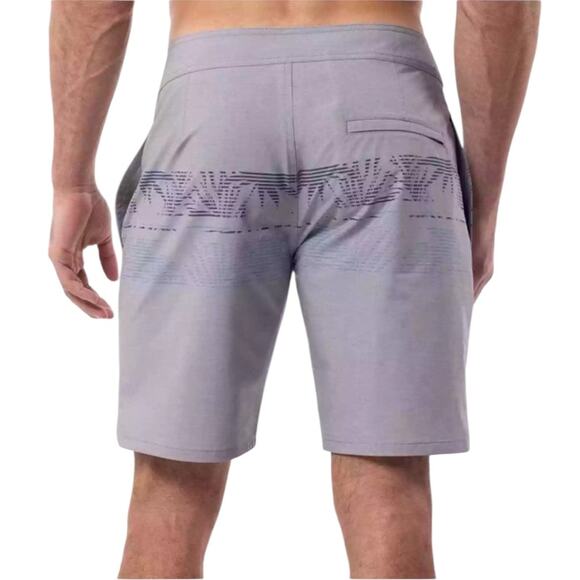 *NWOT Men’s Travis Mathew Treeline Boardshorts Heather Sleet – Sz 42 - Picture 3 of 9